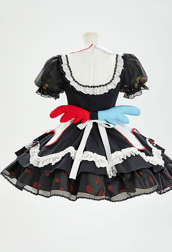 Officially Licensed Puella Magi Madoka Magica Charlotte Cosplay Lolita Dress Set Officially Licensed Puella Magi Madoka Magica Charlotte Cosplay Lolita Dress Set