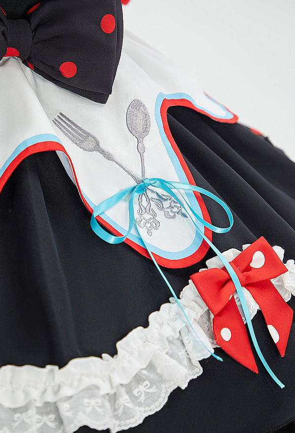 Officially Licensed Puella Magi Madoka Magica Charlotte Cosplay Lolita Dress Set Officially Licensed Puella Magi Madoka Magica Charlotte Cosplay Lolita Dress Set