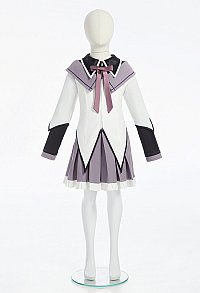 Officially Licensed Puella Magi Madoka Magica Kids Homura Akemi Cosplay Costume Set