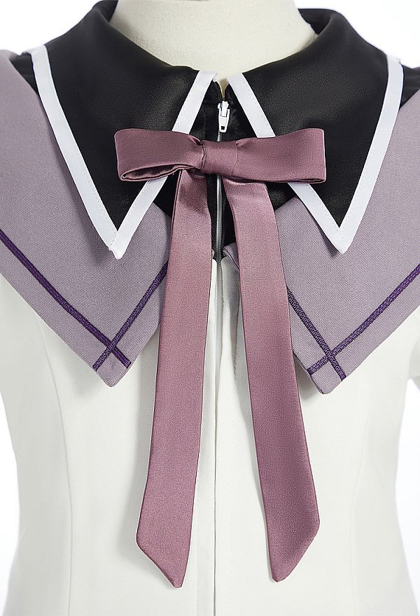 Officially Licensed Puella Magi Madoka Magica Kids Homura Akemi Cosplay Costume Set