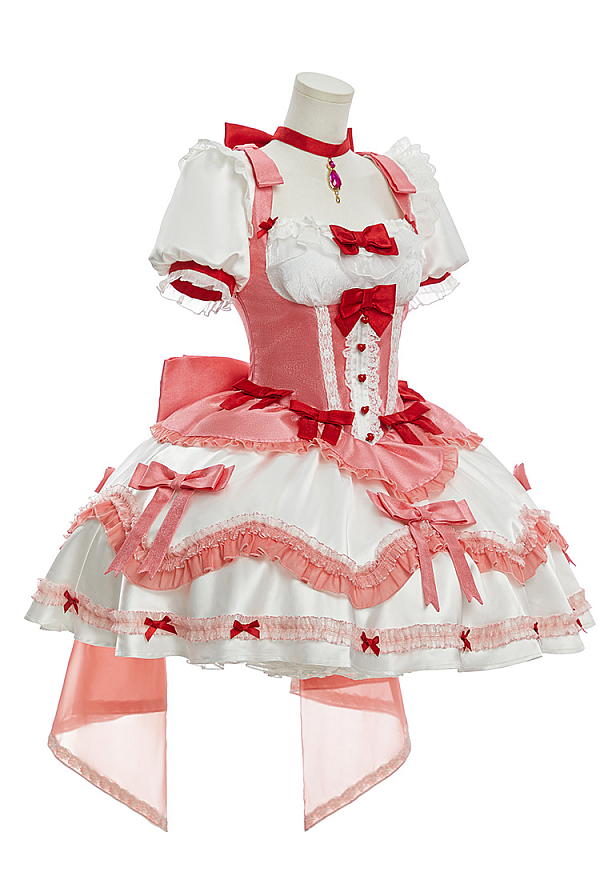 Officially Licensed Puella Magi Madoka Magica Madoka Kaname Cosplay Lolita Dress Officially Licensed Puella Magi Madoka Magica Madoka Kaname Cosplay Lolita Dress