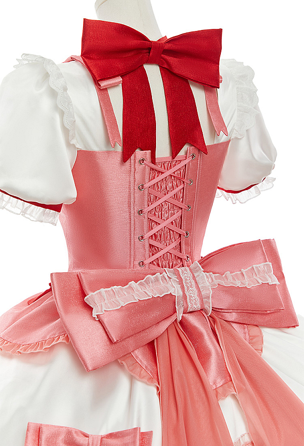 Officially Licensed Puella Magi Madoka Magica Madoka Kaname Cosplay Lolita Dress Officially Licensed Puella Magi Madoka Magica Madoka Kaname Cosplay Lolita Dress