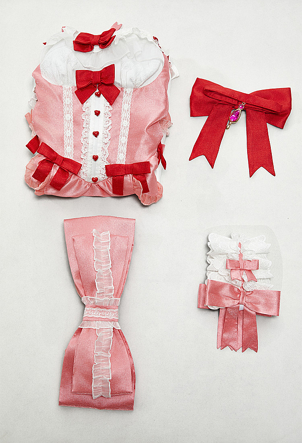 Officially Licensed Puella Magi Madoka Magica Madoka Kaname Cosplay Lolita Dress Officially Licensed Puella Magi Madoka Magica Madoka Kaname Cosplay Lolita Dress