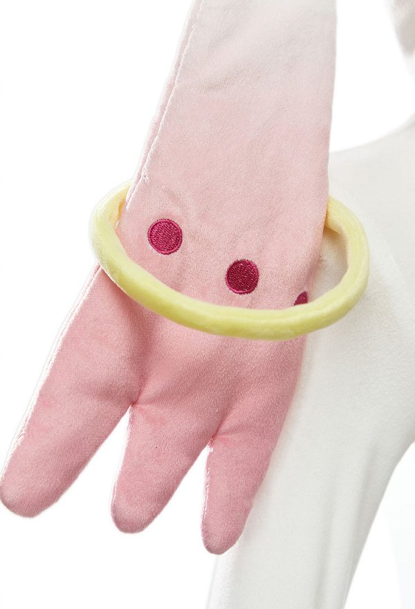 Officially Licensed Puella Magi Madoka Magica Kyubey Soft Plush Onesie Pajama with Socks Officially Licensed Puella Magi Madoka Magica Kyubey Soft Plush Onesie Pajama with Socks