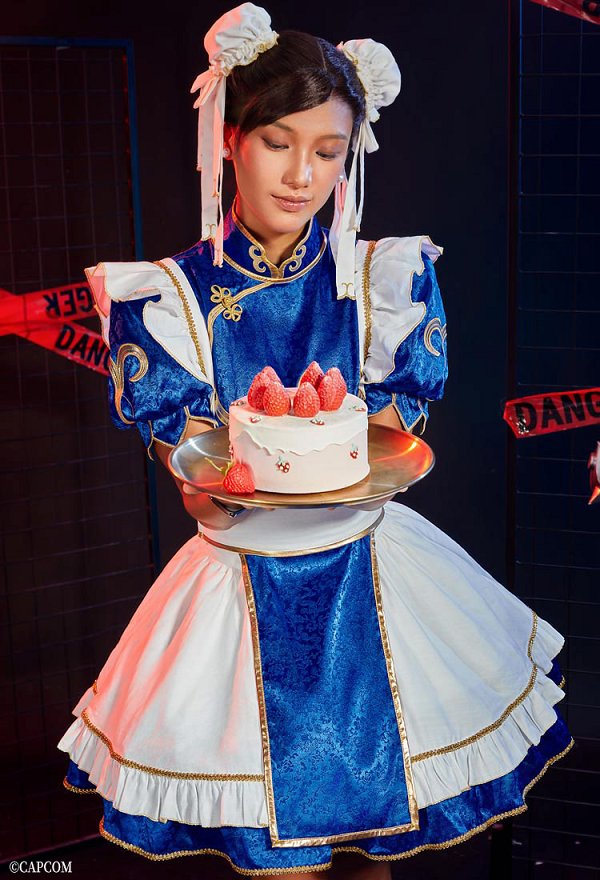 Official Licensed Street Fighter Chun-Li Two Pieces Skirt Sets