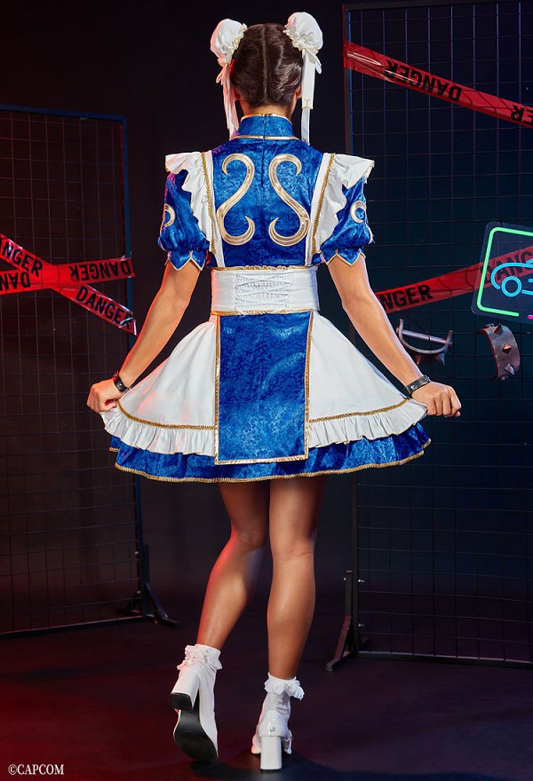 Official Licensed Street Fighter Chun-Li Two Pieces Skirt Sets