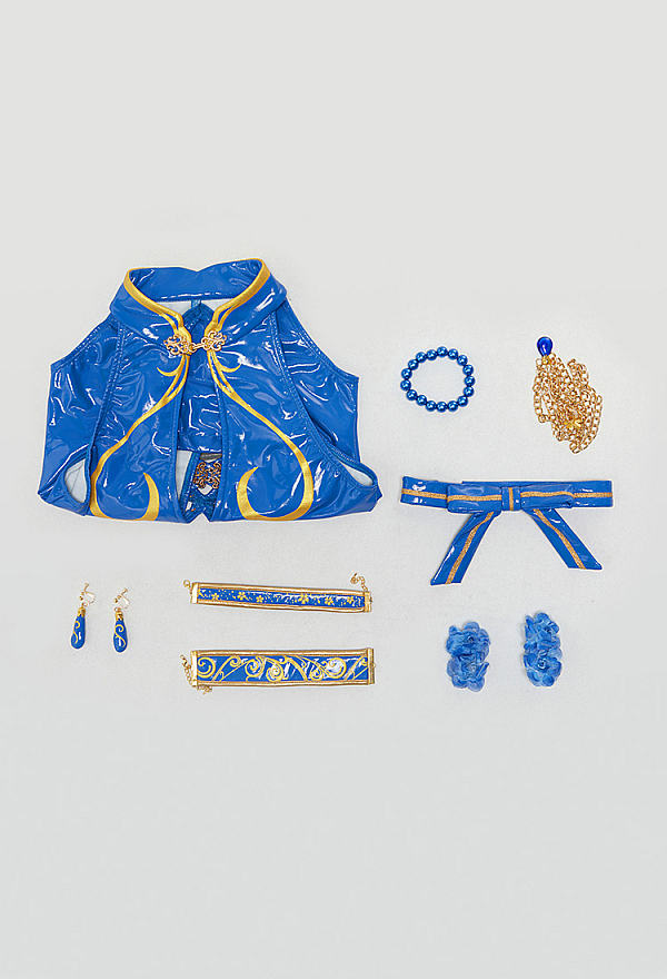 Officially Licensed Street Fighter 6 Chun-Li Outfit 4 Beach Queens Swimsuit Cosplay