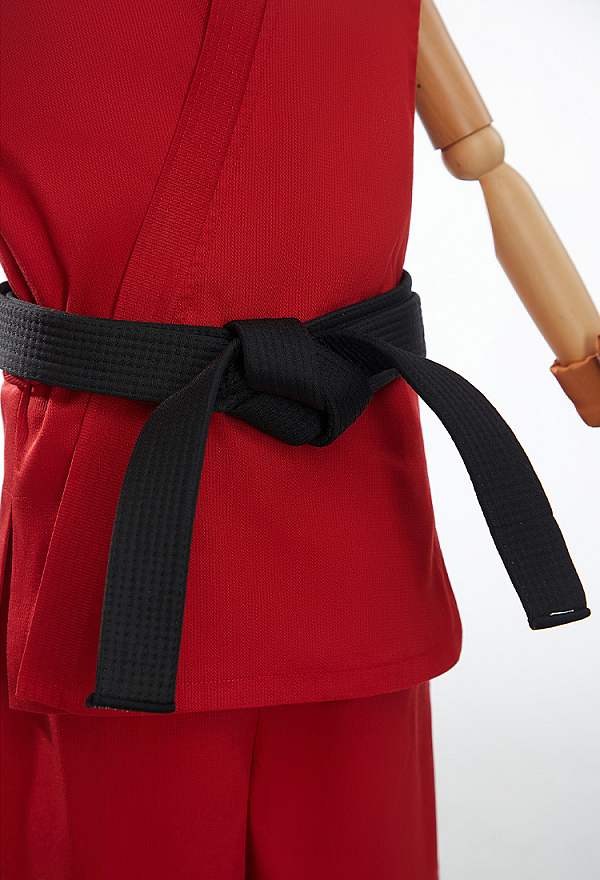 Officially Licensed Street Fighter Classic Ken Kids Cosplay Costume Full Set