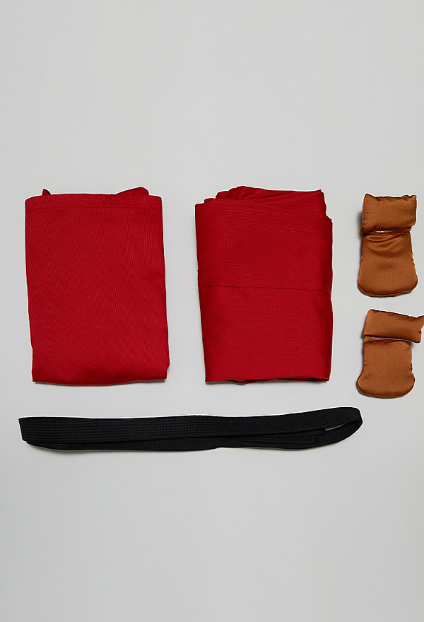 Officially Licensed Street Fighter Classic Ken Kids Cosplay Costume Full Set