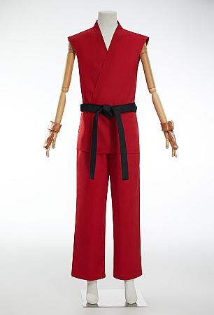 Officially Licensed Street Fighter Ken Cosplay Costume Complete Set