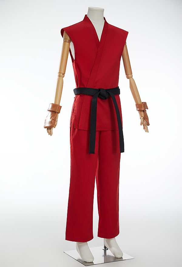 Officially Licensed Street Fighter Ken Cosplay Costume Complete Set