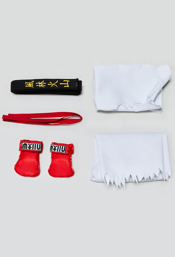 Officially Licensed Street Fighter Ryu Kids Cosplay Costume Set
