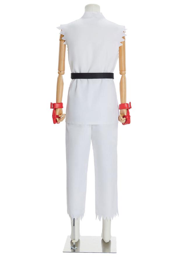 Officially Licensed Street Fighter Ryu Men's Cosplay Costume Set Karate Gi