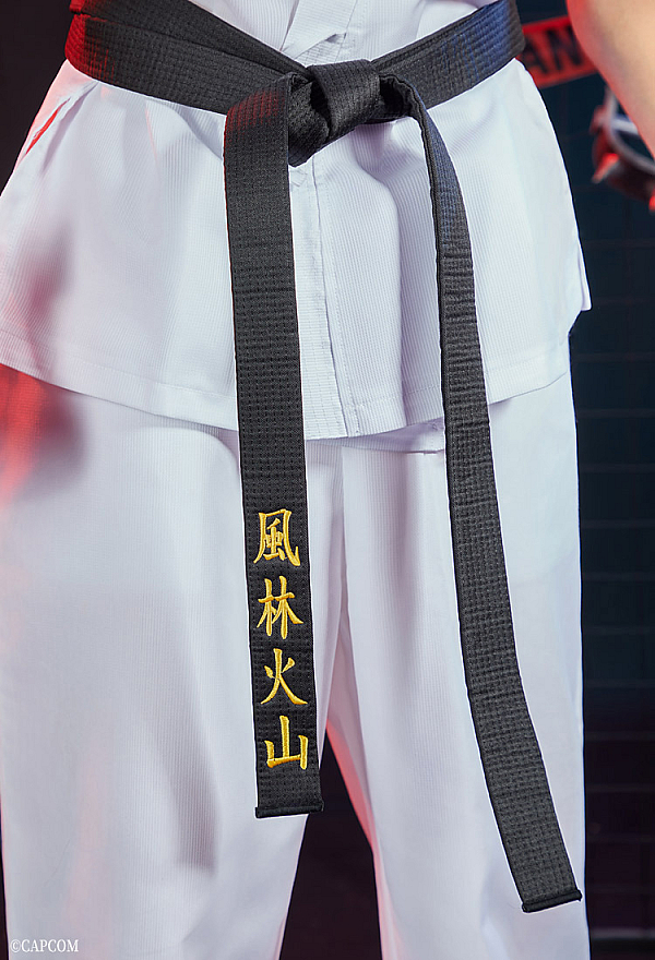 Officially Licensed Street Fighter Ryu Men's Cosplay Costume Set Karate Gi Officially Licensed Street Fighter Ryu Men's Cosplay Costume Set Karate Gi