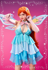 Officially Licensed Winx Club Enchantix Bloom Cosplay Costume Set