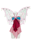 Officially Licensed Winx Club Enchantix Flora Cosplay Costume Set
