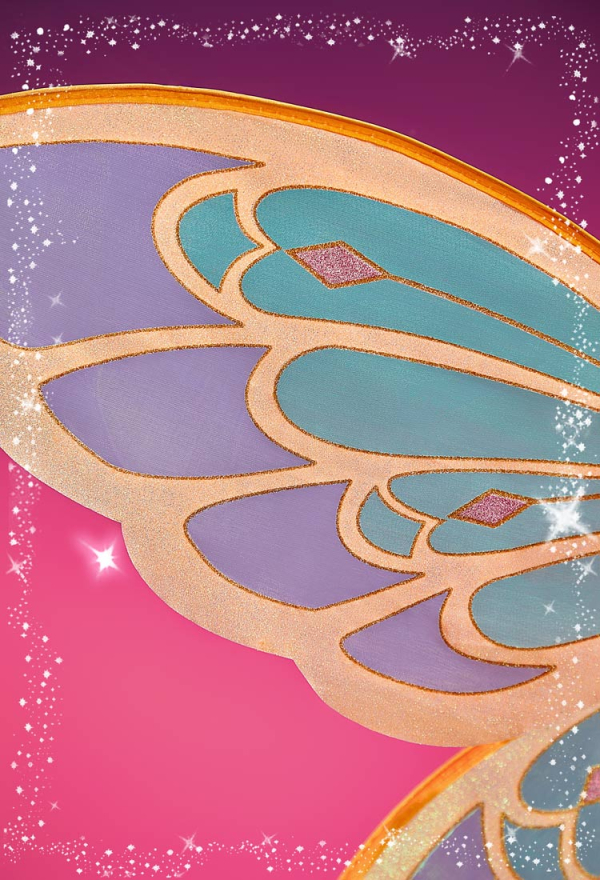 Officially Licensed Winx Club Enchantix Stella Cosplay Costume Set Officially Licensed Winx Club Enchantix Stella Cosplay Costume Set