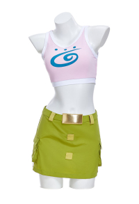 Official Licensed Winx Club Aisha Casual Outfits Cosplay Costume