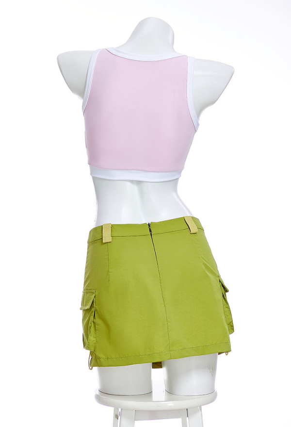 Official Licensed Winx Club Aisha Casual Outfits Cosplay Costume