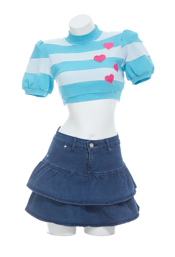 Official Licensed Winx Club Bloom Casual Outfits Cosplay Costume