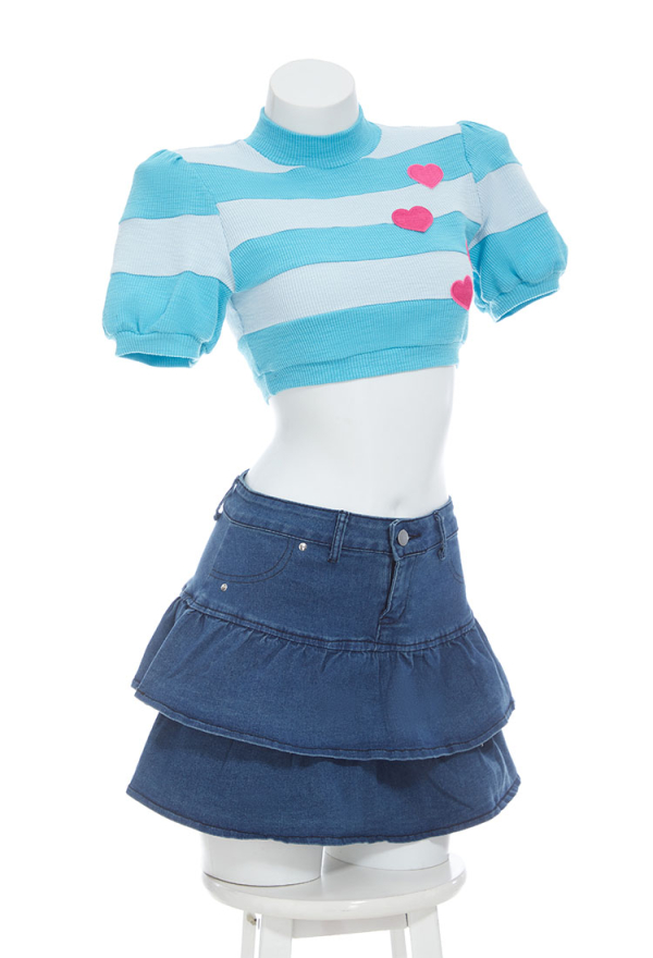 Official Licensed Winx Club Bloom Casual Outfits Cosplay Costume