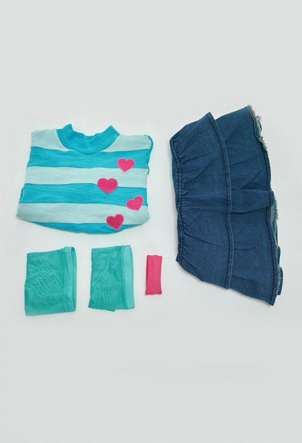 Official Licensed Winx Club Bloom Casual Outfits Cosplay Costume