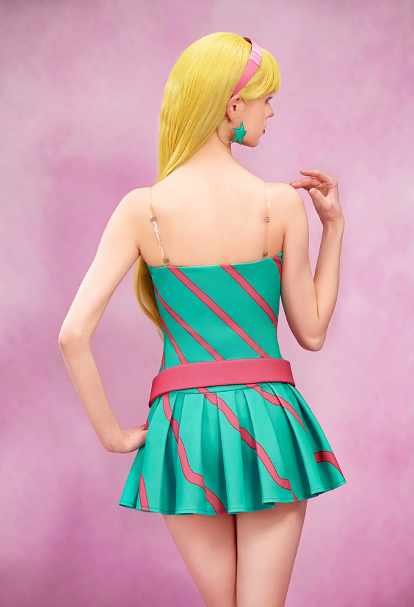 Official Licensed Winx Club Stella Casual Outfits Cosplay Costume