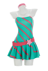 Official Licensed Winx Club Stella Casual Outfits Cosplay Costume