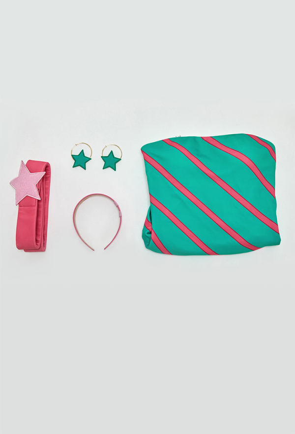 Official Licensed Winx Club Stella Casual Outfits Cosplay Costume