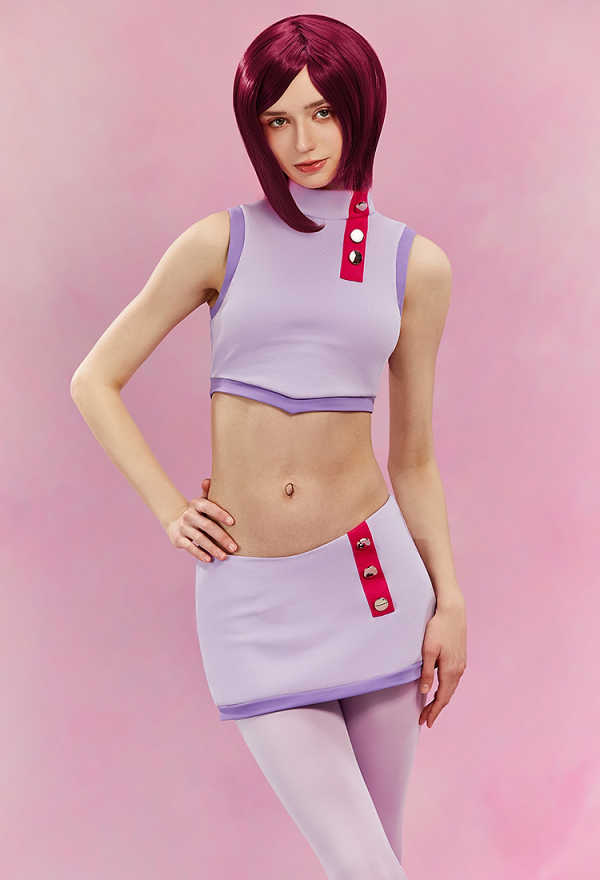 Official Licensed Winx Club Tecna Casual Outfit Cosplay Costume