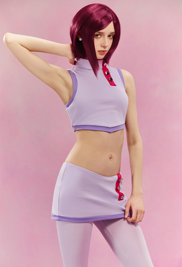 Official Licensed Winx Club Tecna Casual Outfit Cosplay Costume