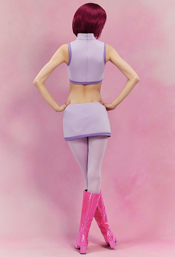 Official Licensed Winx Club Tecna Casual Outfit Cosplay Costume