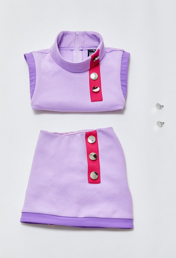 Official Licensed Winx Club Tecna Casual Outfit Cosplay Costume