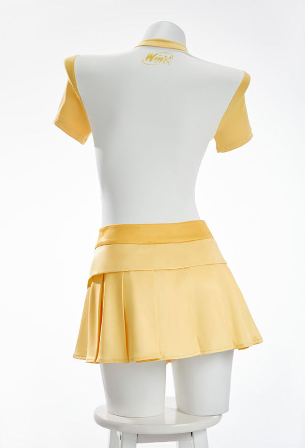 Officially Licensed Winx Club Stella Bodysuit with Skirt