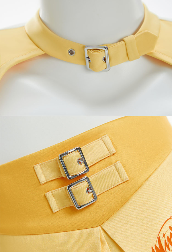 Officially Licensed Winx Club Stella Bodysuit with Skirt