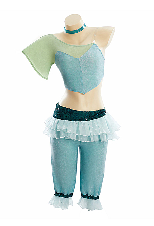 Officially Licensed Winx Club Believix Aisha Cosplay Costume Set