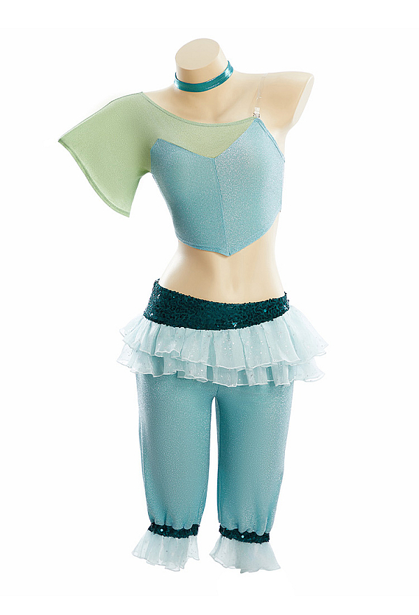 Officially Licensed Winx Club Believix Aisha Cosplay Costume Set
