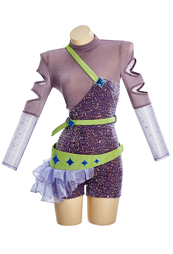 Officially Licensed Winx Club Believix Tecna Cosplay Costume Set