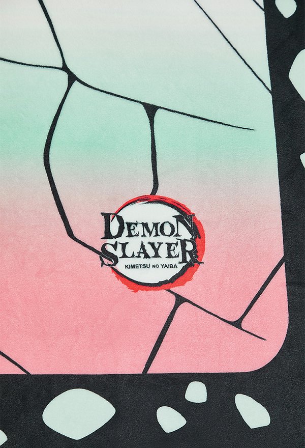 Officially Licensed Demon Slayer Shinobu Kocho Printed Absorbent Bath Towel for Adults