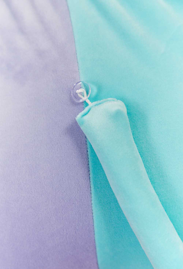 Micotaku Macaron Pastel Plush Cat-Ear Jumpsuit
