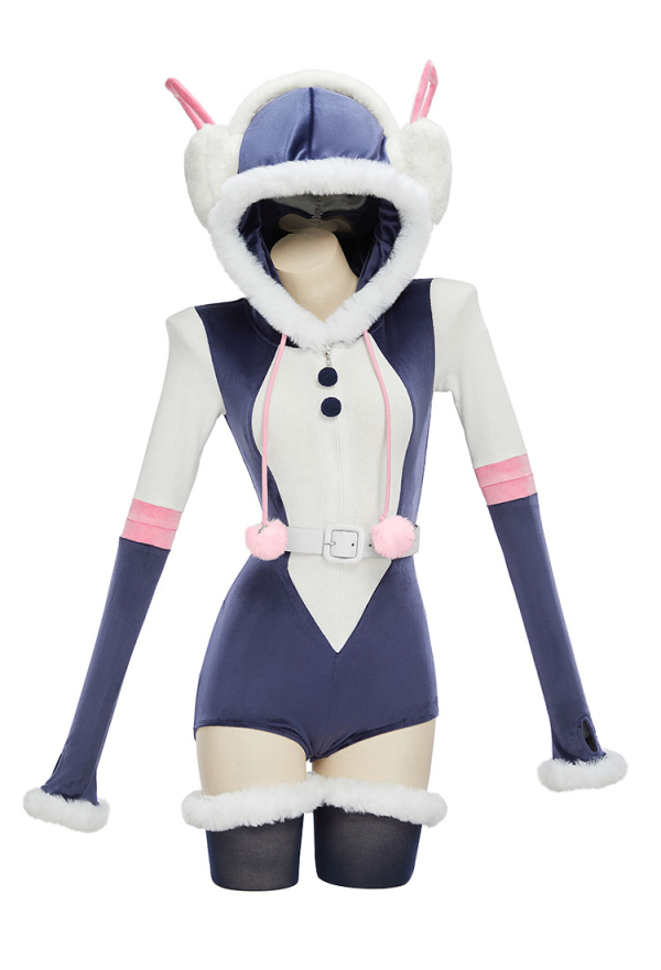 Official Licensed My Hero Academia Ochaco Uraraka Plush Onesie Pajama Homewear
