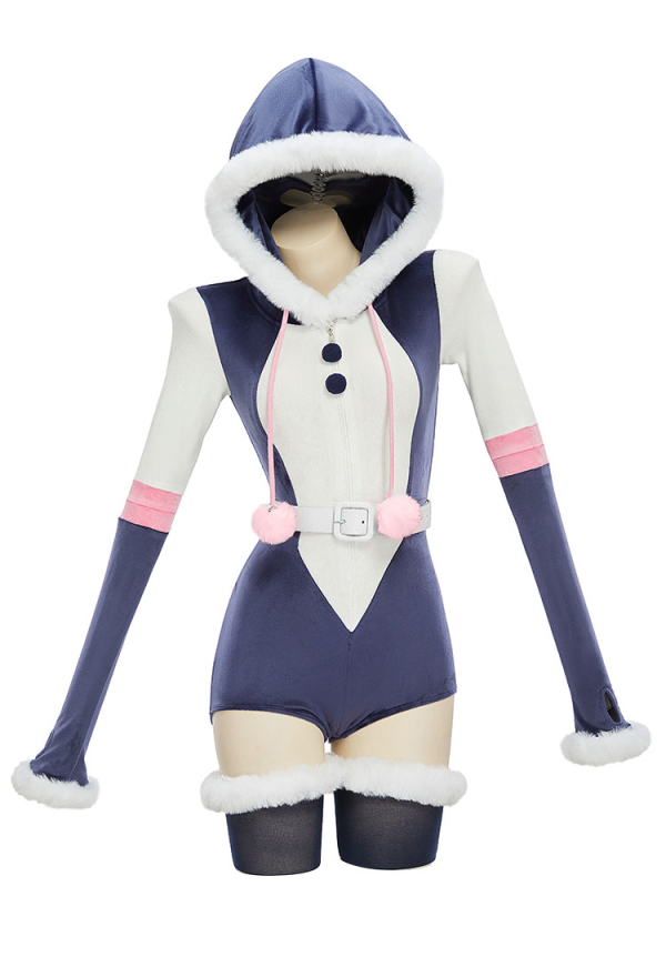 Official Licensed My Hero Academia Ochaco Uraraka Plush Onesie Pajama Homewear