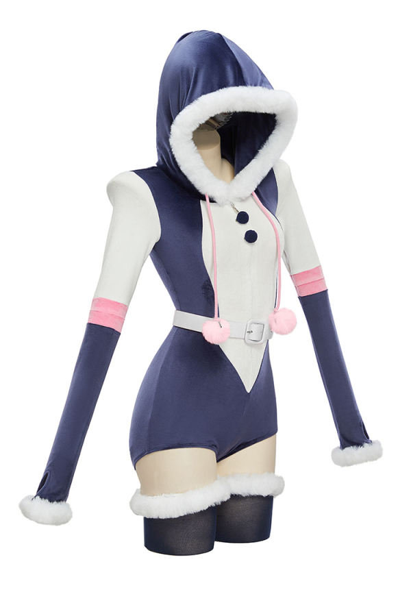 Official Licensed My Hero Academia Ochaco Uraraka Plush Onesie Pajama Homewear