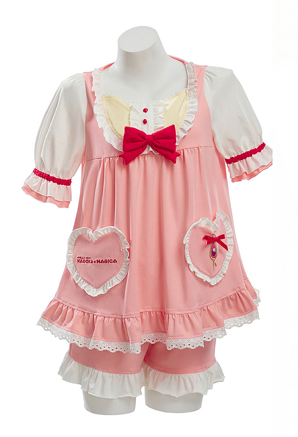 Officially Licensed Puella Magi Madoka Magica Short Sleeve Pajama Two-Piece Set Officially Licensed Puella Magi Madoka Magica Short Sleeve Pajama Two-Piece Set