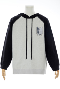 Officially Licensed Attack on Titan Wings of Freedom Unisex Hooded Sweater