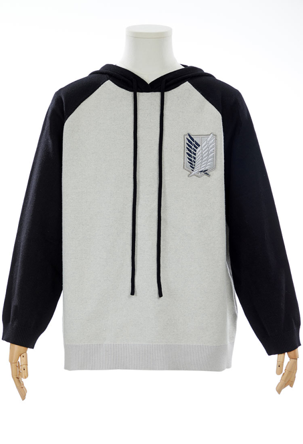 Officially Licensed Attack on Titan Wings of Freedom Unisex Hooded Sweater