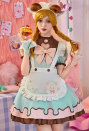 Two-Tone Little Lamb Maid Costume Set