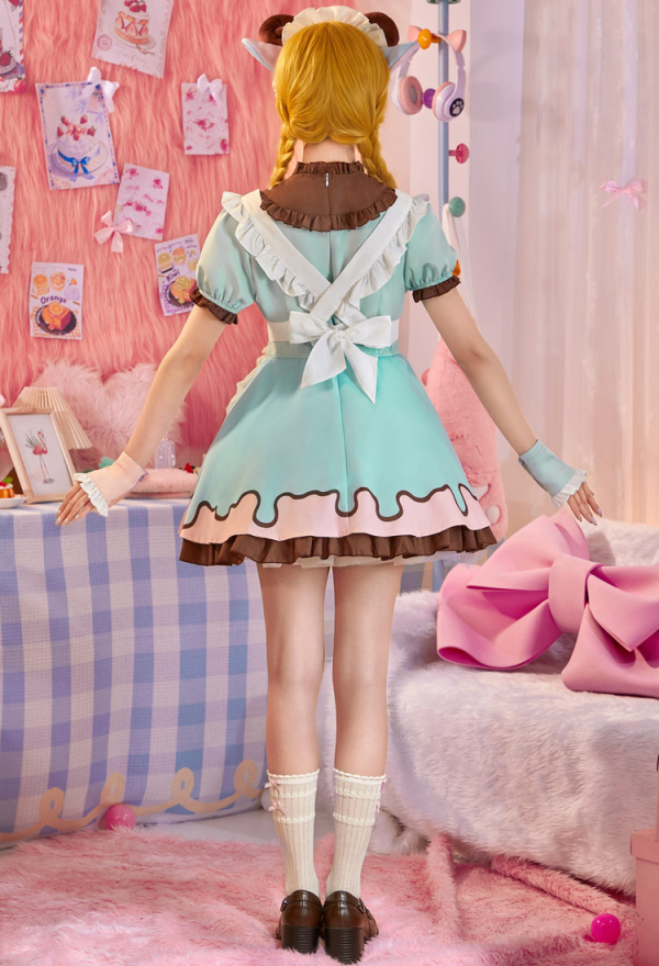 Two-Tone Little Lamb Maid Costume Set Two-Tone Little Lamb Maid Costume Set