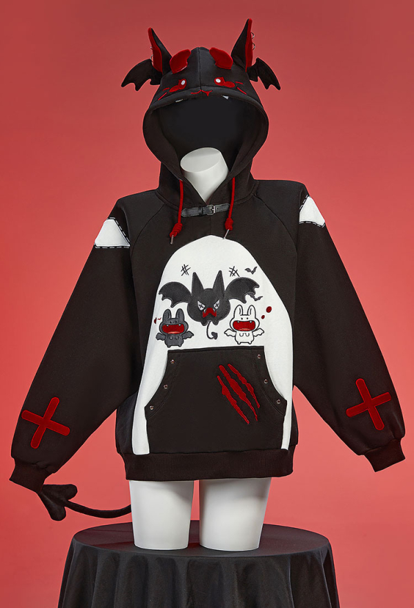 Micotaku Devil Bat Hoodie