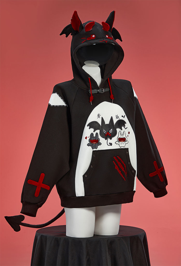 Micotaku Devil Bat Hoodie